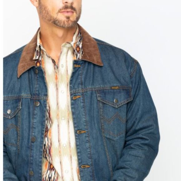 Live Cowboys Western Denim Jacket 